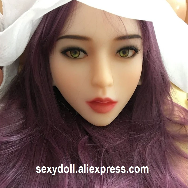 New 57 Tpe Silicone Oral Sex Doll Head Adult Solid Silicone Sex Doll