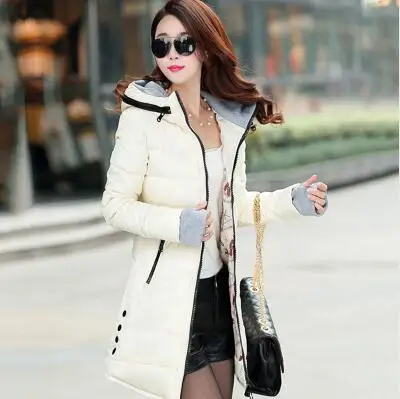 2018 New Windproof Waterproof Winter Jacket Women Coat Female Padded Coat Long Section Women Coat Windbreaker Parka
