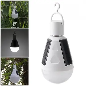 

Portable 7W LED Light Waterproof Solar Emergency Bulb Outdoor Light Night Emergency with Hang Hook for Camping Hiking Fishing