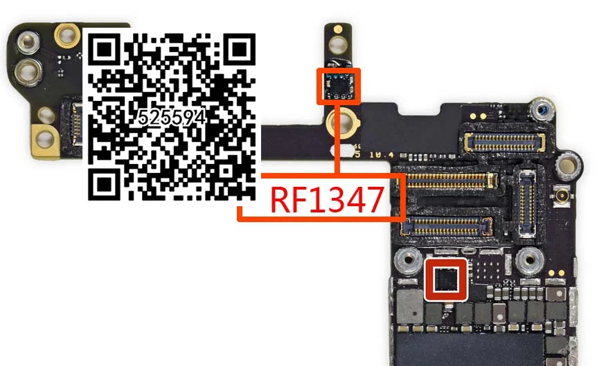 1-25 шт./лот U5411_RF RF1347 1347 11 контактов для iPhone 6s Plus GPS позиционирование IC | Электронные