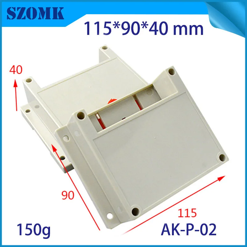 szomk electronics plastic enclosure for pcb junction box din rail enclosure control box szomk outlet boxes instrument enclosure box project box plastic housing  (4).jpg
