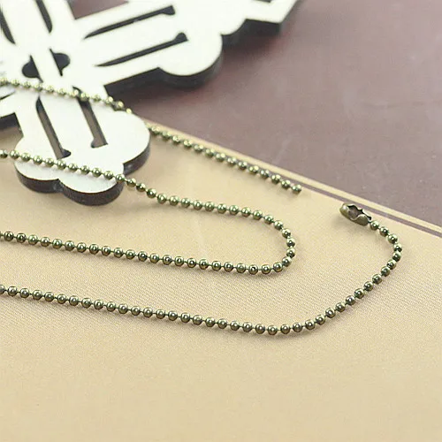 Dog tag bead chain Clearance
