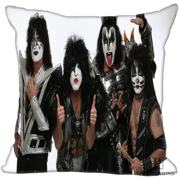 

Custom KISS Getty Images Square Pillowcase Custom Zippered Pillow Cover Case 35X35,40x40,45x45cm(One Side)180522-02-09