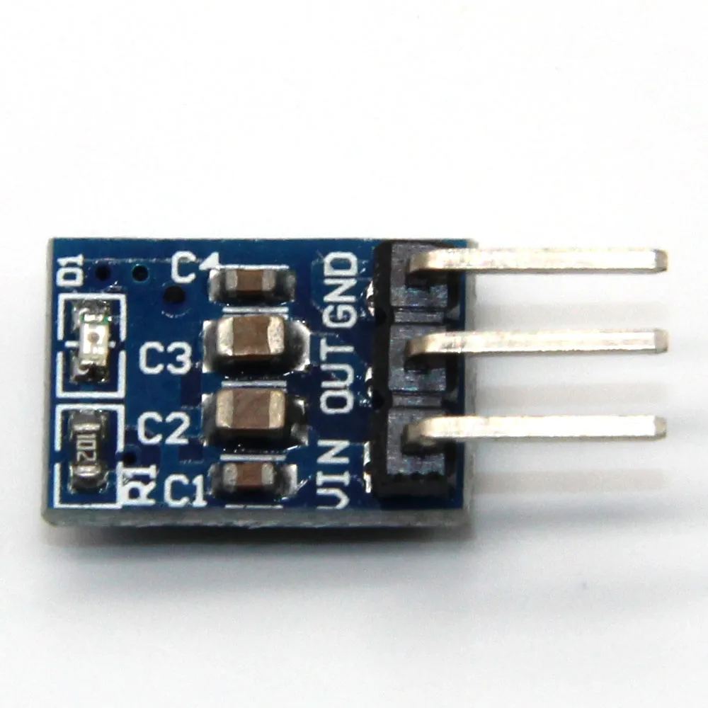 10PCS//LOT DC 5V to 3.3V Step-Down Power Supply Module AMS1117-3.3 LDO 800MA