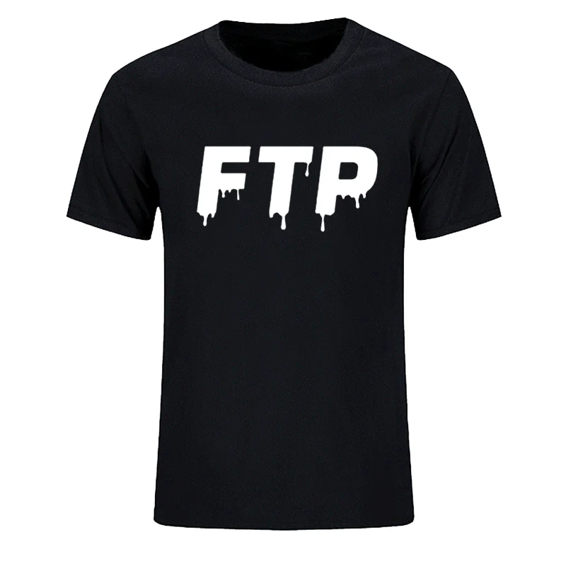 

Summer new FTP fashion t-shirts for men printing designs t shirts summer short sleeve shirt euro size tees