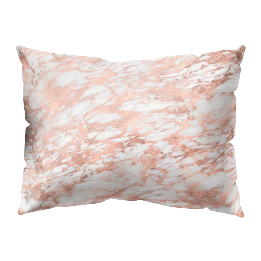 

30cm x 50cm rectangle Decorative Throw Pillow Case Geometric Striped Print Flower Pillowcase For Home z0607#G30
