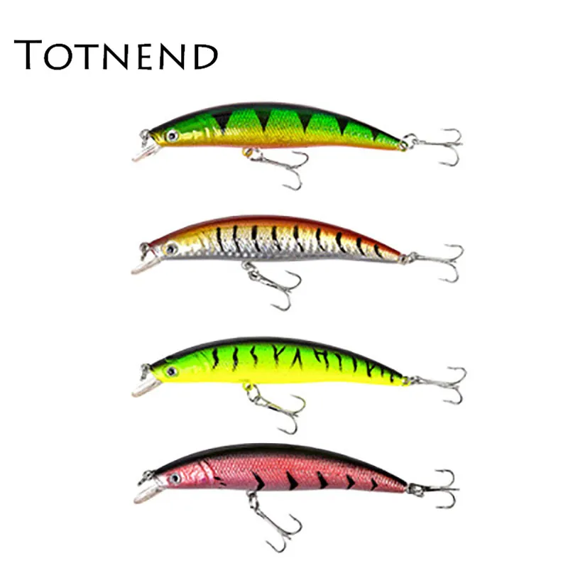 11 см * г Дайвинг MINNOW многоцветный звук 3D глаза дорога жесткая рыболовная приманка