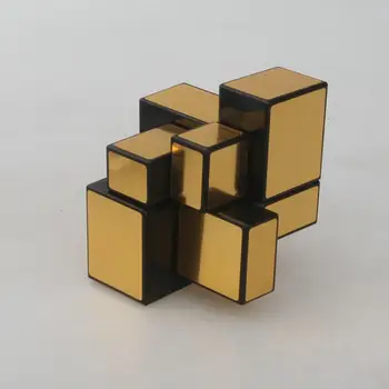 

2019 New Arrival Mirror 2x2x2 Speed Cube Magic Cube - Black +Gold