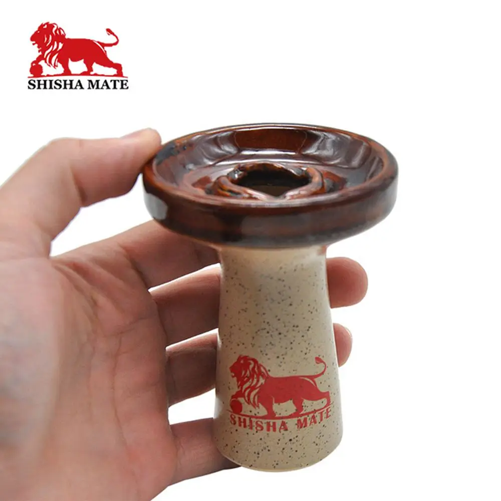 1pc "Shisha Mate" Ceramic Shisha Hookah Bowl Hookah Shisha Bowl Shisha