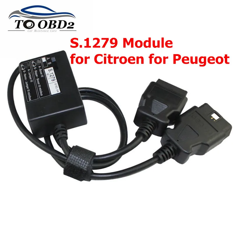 OBD Diagnostic cable S.1279 Interface Module Professional for Lexia 3 PP2000 S1279 work Citroen Peugeot new cars |