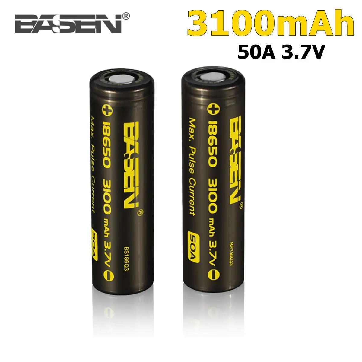 2X18650 Basen батареи литий-ионный аккумулятор cvell 3,7 V 3100 mAh/40A/50A 3200 mAh/40A 3500 mAh/30A большая емкость 18 мм* 65 мм