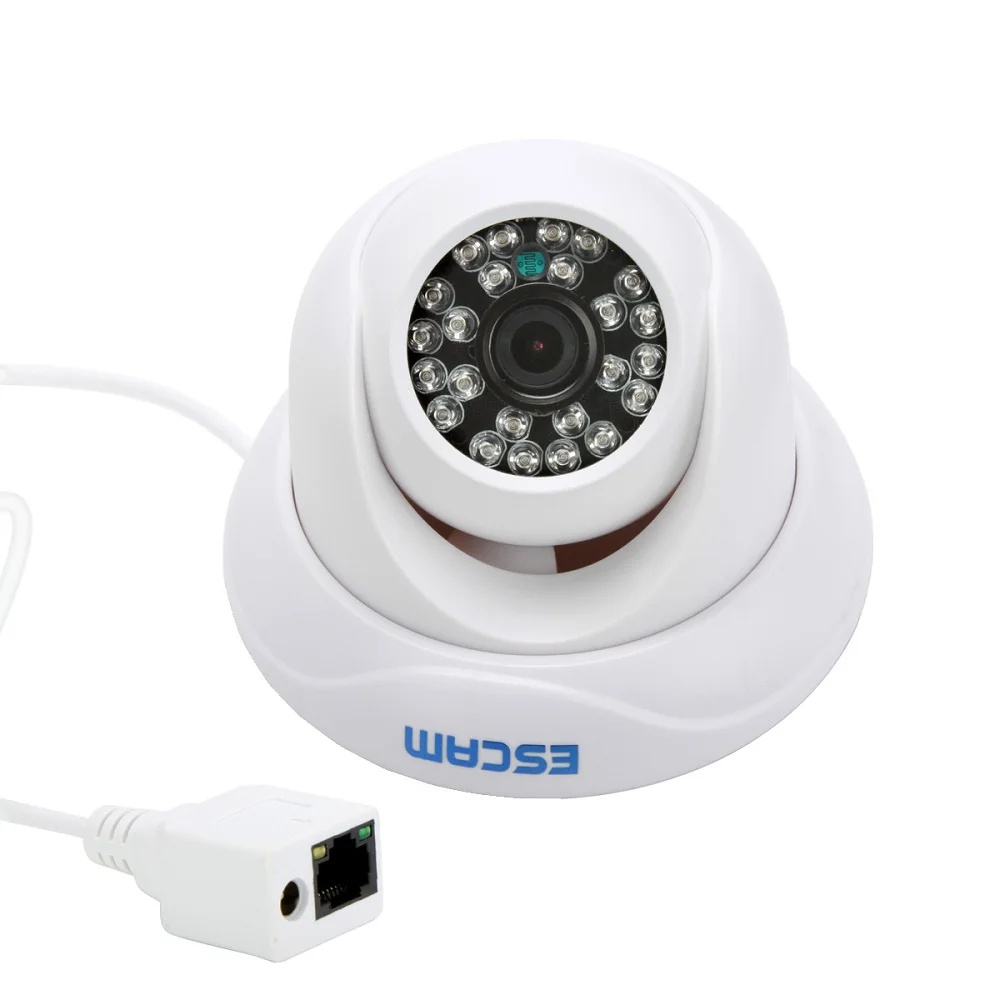Escam Snail QD500 onvif комнатная и уличная камера p2p hd видеонаблюдения Маскировочная с