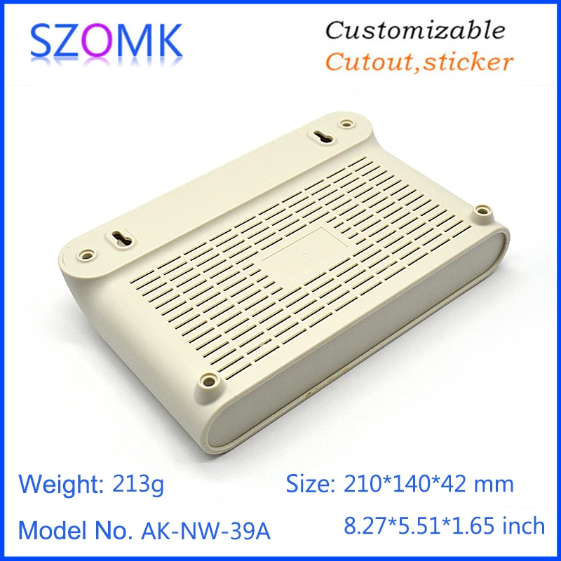szomk plastic router enclosure box for electronic junction box diy plastic enclosure pcb box plastic equipment housing GPS tracker instrument control box (15)