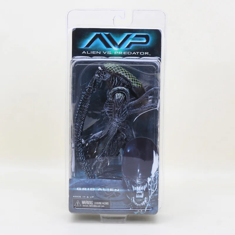 NECA AVP инопланетяне против Хищника Рид инопланетянин ксеноморф полупрозрачный прототип костюма воин инопланетянин фигурка модель игрушки - Цвет: rid Alien