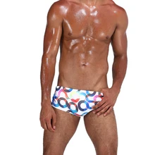 Новое поступление 4 вида цветов Для мужчин плавание Шорты Для мужчин купальники плавки для купания Sunga дышащая Пляжные шорты