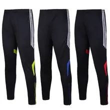 Брюки для взрослых и детей, спортивные штаны для бега, фитнеса, тренировок, бега, футбольные тренировочные штаны с карманом на молнии, футбольные штаны