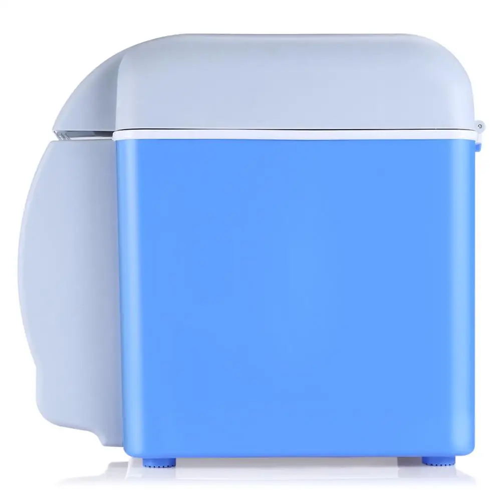 Двойное использование 7.5L домашний автомобильный холодильник мини портативный холодильник морозильник Многофункциональный охлаждающий подогреватель коробка автоматический компрессор