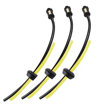 

Replacement Fuel Hose Oil Pipe Tool Parts + Tank Fuel Filter Assy Chainsaw Parts for Grass Strimmer Brush Cutter Color Random