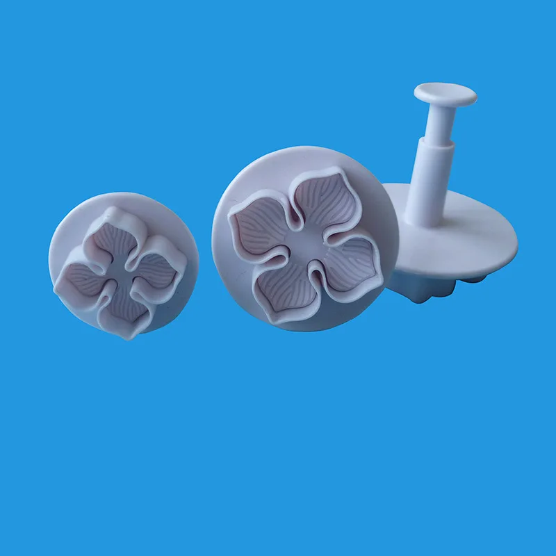 3pcs/set Silicone Hydrangea Fondant Cake Decorating Sugarcraft Plunger
