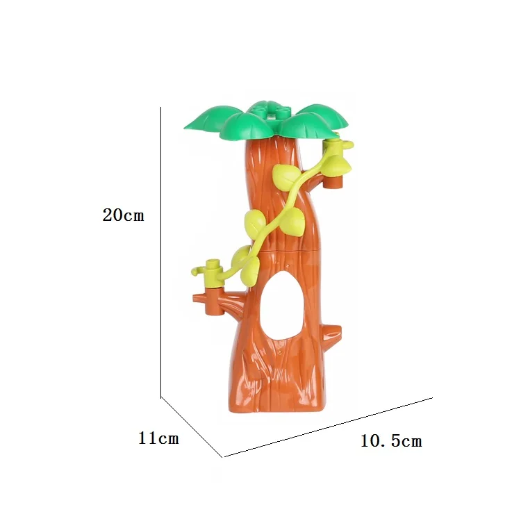 

Forest Park plant tree leaf Model Big Particles Building Blocks Toys Set Bricks DIY accessory Child Gift Compatible with Duplo