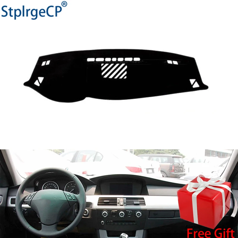 

for BMW 5 series 2004 2005 2006-2010 dashboard mat Protective pad Shade Cushion Pad interior sticker car styling accessories
