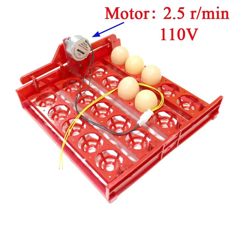 20 яичный инкубатор поворот яиц лоток яичный тестер автоматический инкубатор контроллер экспериментальное обучающее оборудование - Цвет: 110V