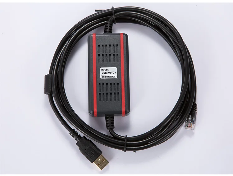 D2-DSCBL-USB подходящий Кабель для программирования серии USB PLC USB-RJ12