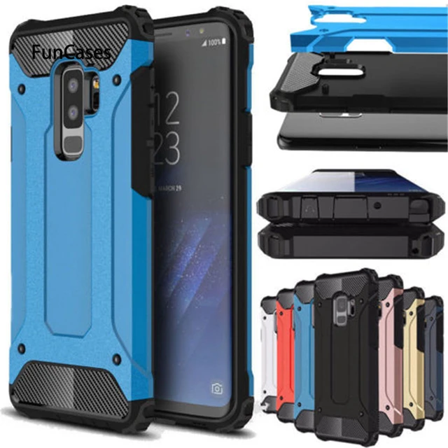 US $6.98 Rugged Armor Case For Samsung Galaxy S9 Plus S5 S6 S7 Edge S8 Note 4 5 8 9 A6 A7 A8 J8 J4 J6 Prime 