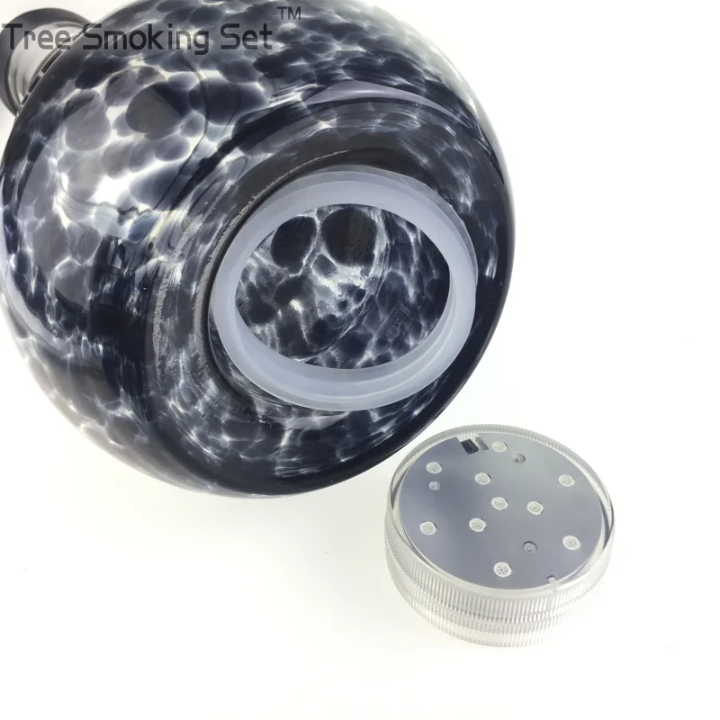 

shisha hookah fixed locking led light Mosaic in the bottom of the bottle base Easy to move narguile sheesha chicha water pipe