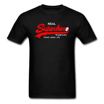 

Real Superhero T Shirt One Punch Man Tops Black Tee Shirts Summer Mens Clothing Anime Letter T-shirt Funny Bald Head