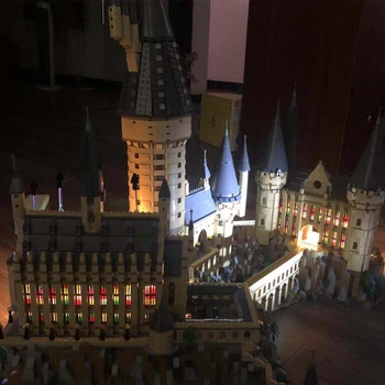 

16060 Harry Movie Series The 71043 Power LED Castle Set Building Blocks Bricks Model Toys(Only LED Lights)