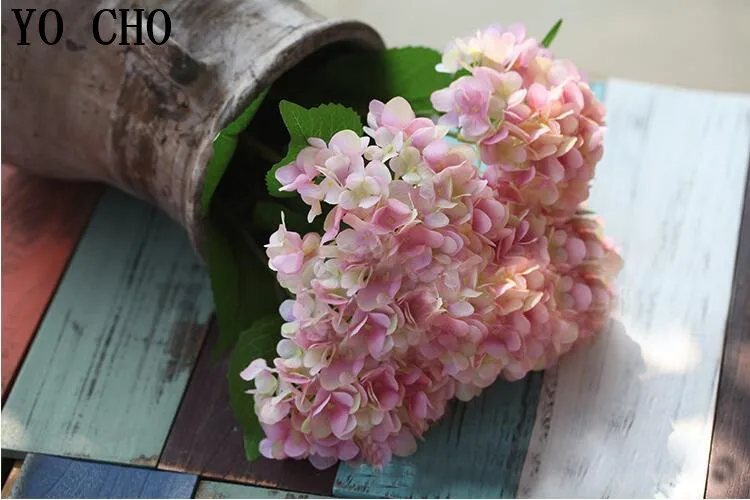 1 Bouquet 5 Head Wedding Artificial Peony Hydrangea Flower Home Wedding Party Birthday New Year Valentines day Floral Decor (2)