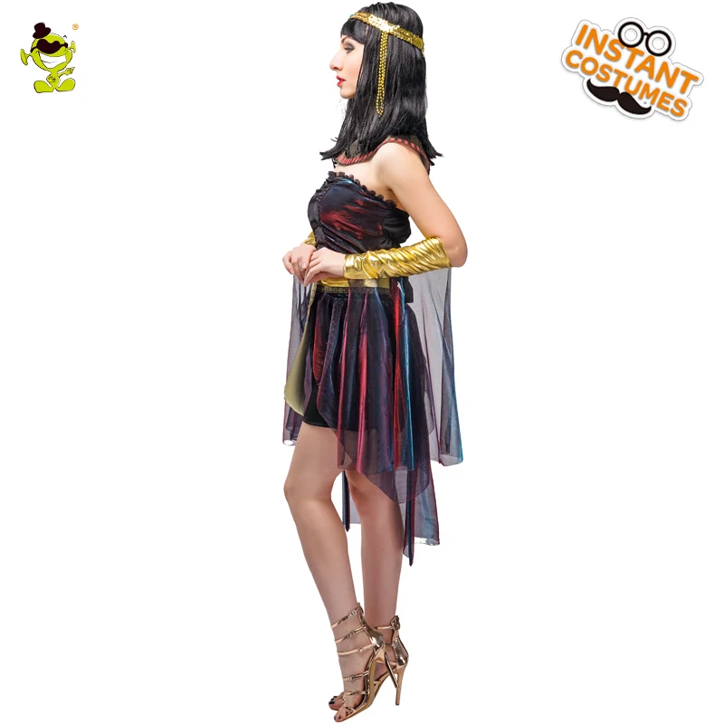 Deluxe Empress Of the Nile Costume Women Noble Egyptain Cleopatra Cosplay Outfit
