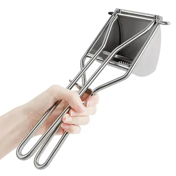 

Potato Masher Stainless Steel Squeezer Baby Food Strainer Press Strainer Fruit and Vegetables