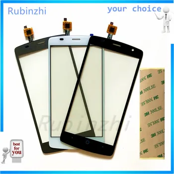

RUBINZHI Phone Touch Screen Digitizer For ZTE Blade L5 Touch Panel Front Glass Sensor Touchscreen Replacement+ 3M Stickers