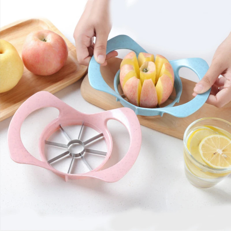 

Kitchen Gadget Apple Cutter Slicer Vegetable Fruit Tools Stainless Steel Kitchen Accessories Apple Easy Cut Slicer Cutter