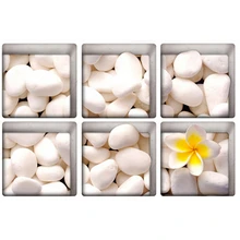 3D Нескользящие аппликации для ванной, наклейки для ванной, наклейки для ванной, Нескользящие водостойкие Самоклеящиеся украшения для дома