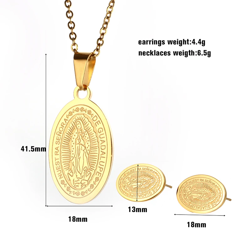 Элегантные ожерелья с подвесками Virgin Mary, уникальные резные овальные формы, золотой цвет, свадебные женские модные ювелирные изделия с крестом, аксессуары