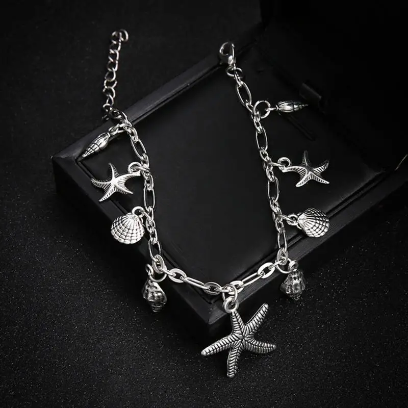 

13g Classic Animal Chain Anklet Jewelry Beach Section Anklets Beads Boho Foot Gothic Bohe 2019 Gift