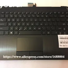 Yourui US клавиатура для ноутбука ASUS G46 G46V G46VW английская черная с подсветкой Клавиатура для ноутбука Упор для рук