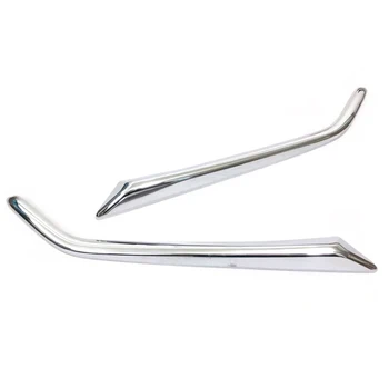 

for Mazda CX-3 CX3 2015 2016 2017 2018 ABS Glossy Accessories Front Head Fog Light Lamp eyelind Cover Decotration trim 2pcs