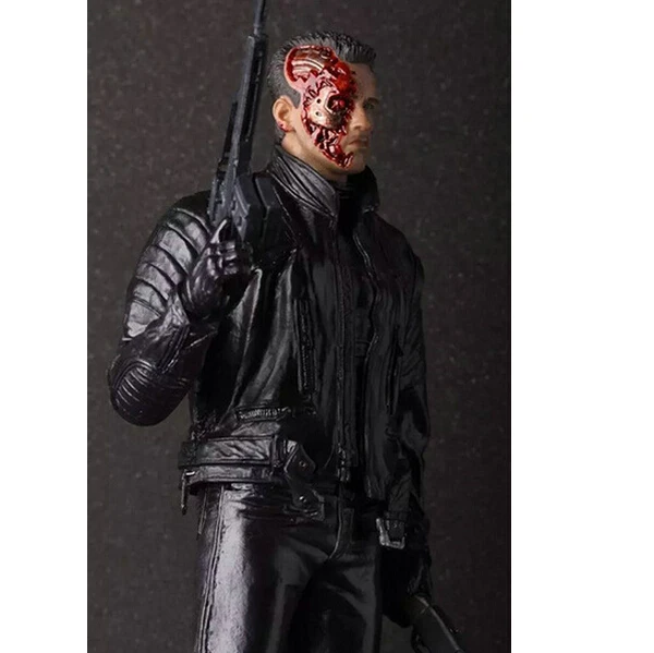Günstige Verrückte Spielzeug Die Terminator 2 T 800 Arnold Schwarzenegger PVC Action Figure Sammeln Modell Spielzeug 12 \