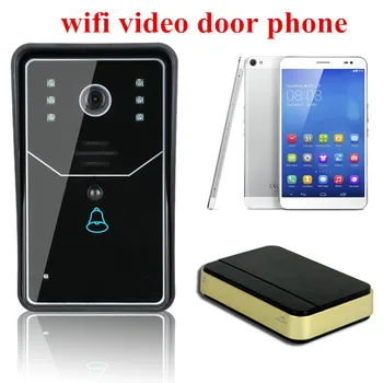 

Wireless Wifi Video Intercom Doorbell System for Iphone & Android Mobile Phone