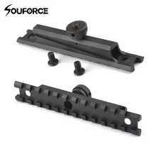 M4/M16 Пикатинни прицел база 12 слотов подходит 20 мм Пикатинни Вивер крепление рельсового прицела база для охотничьих аксессуаров