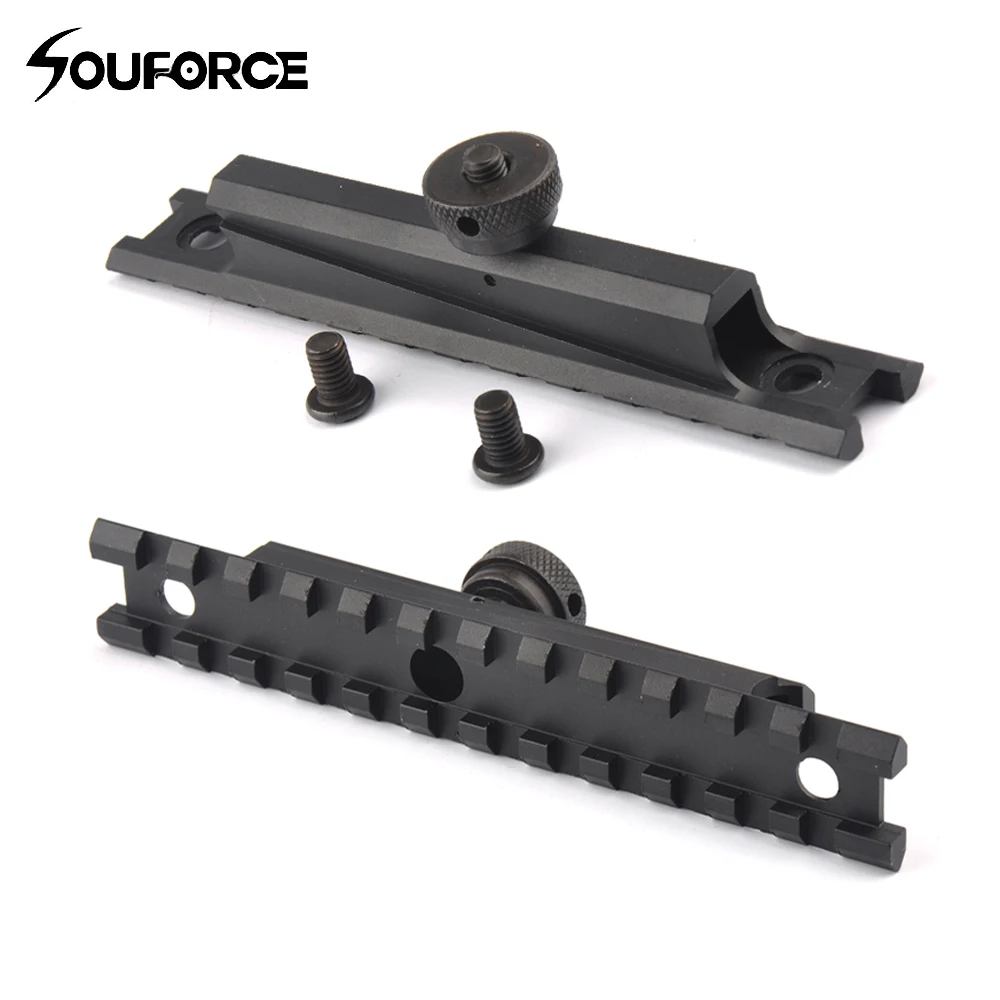 

M4/M16 picatinny rail scope base 12 Slots Fit 20mm Picatinny Weaver Rail Scope Mounts Base for Hunting Accessories