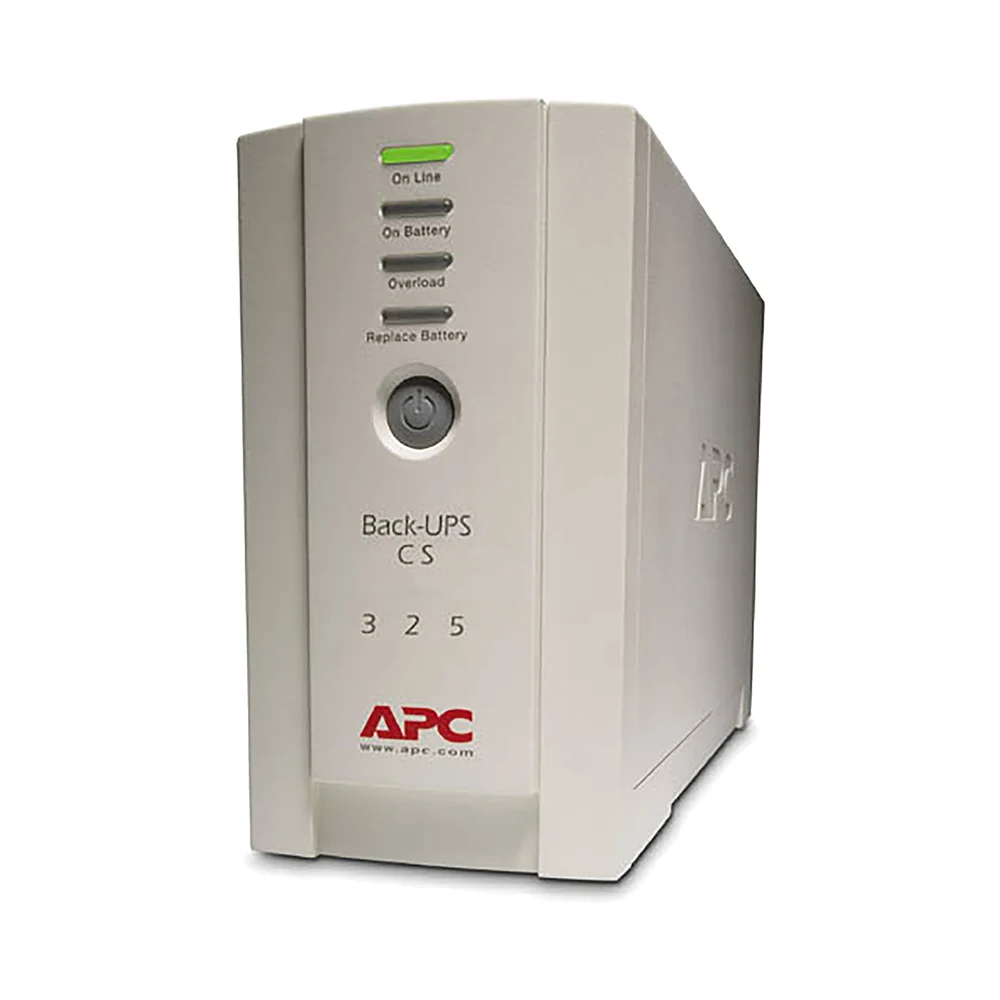 

APC Back-UPS CS 325 w/o SW, 325 VA, 210 W, 320 J, Sealed Lead Acid (VRLA), 6 h, Beige