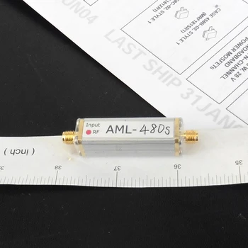 

NEW 1PC 480MHz low noise amplifier LNA coaxial feed SAW built-in