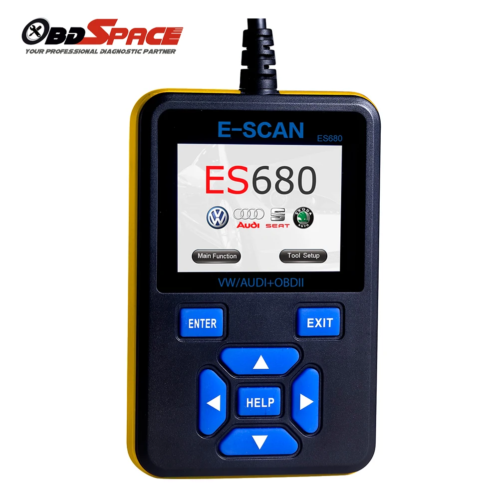 

New Arrival OBDII Diagnostic Scanner Autophix ES680 VAG RPO OBD Scanner Code Reader Escaner for Audi for VW SKODA Free Shipping