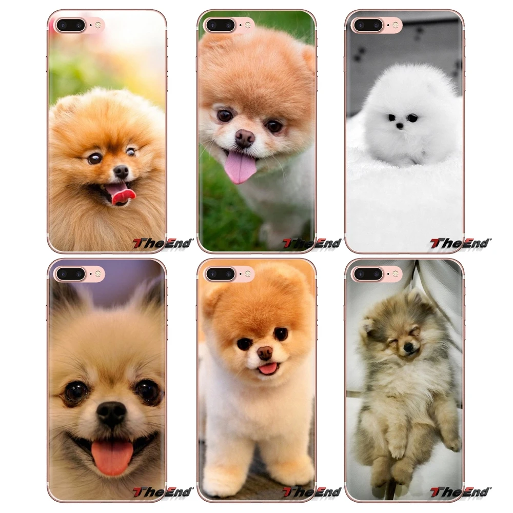 Мягкие прозрачные чехлы для Xiaomi Redmi 4A S2 Note 3 3S 4 4X5 Plus 6 7 6A Pro Pocophone F1 Pomeranian dog dogs |