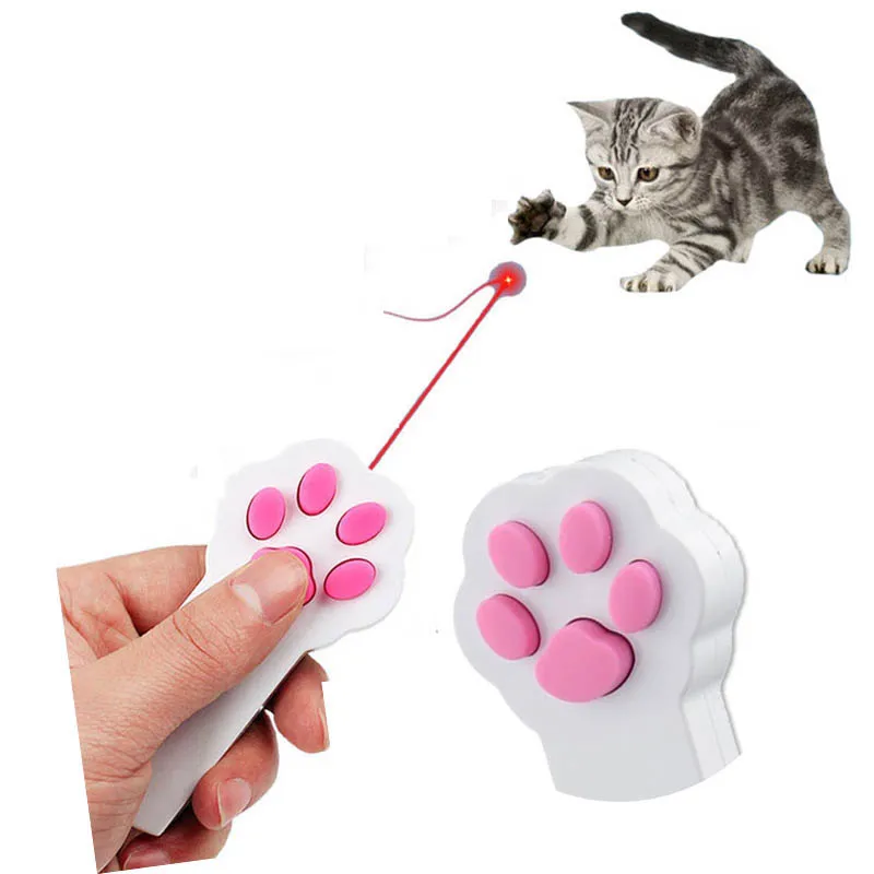 

Red Laser Pointer Light Focusing Funny Pet Lazer Cat Interactive Pet Cat Laser Pen Exercise For Cats Mouse Supplies